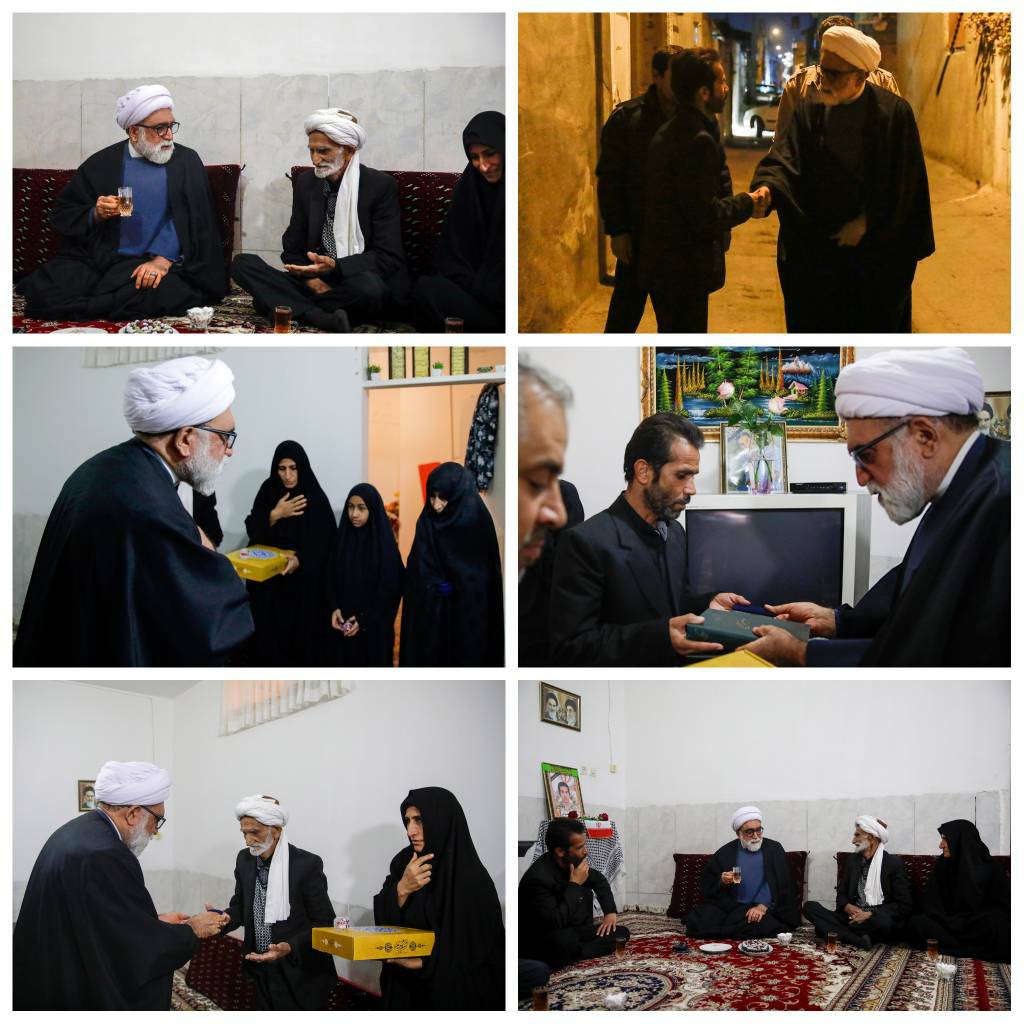 توزیع نان صلواتی به نام شهید مرزبانی با هزینه آستان قدس رضوی