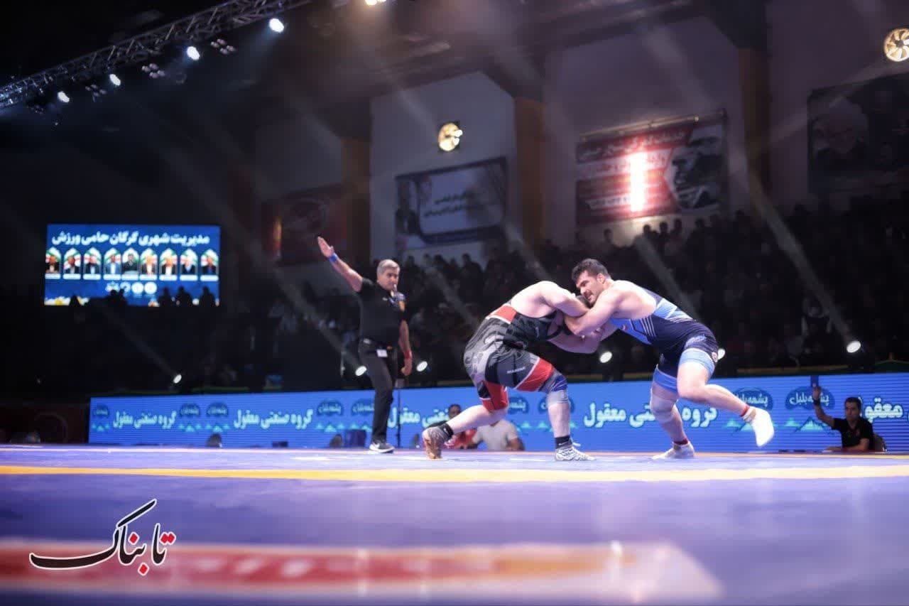 اختتامیه رقابت&zwnj;های کشتی آزاد قهرمانی کشور در گرگان+تصاویر