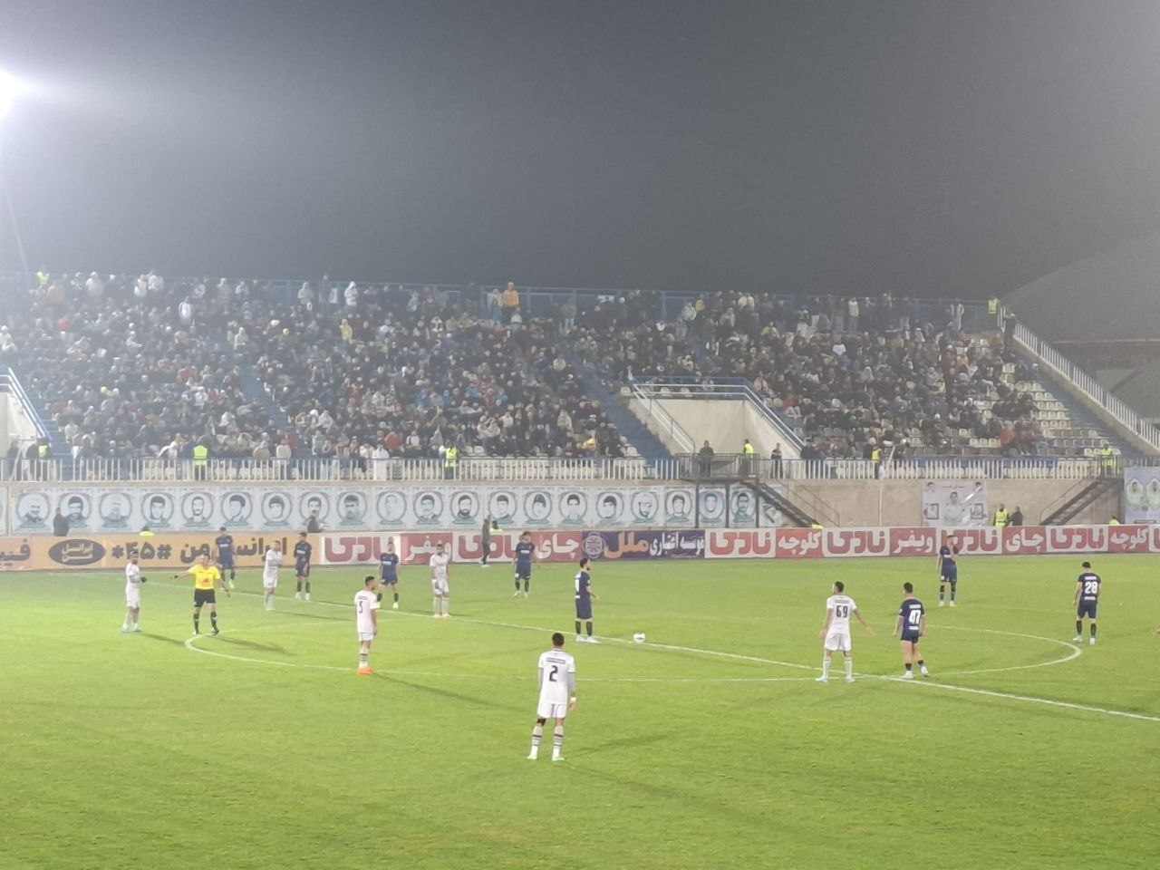 مصاف شمال و مرکز با نتیجه یک بر یک به پایان رسید+تصاویر مصاف شمال و مرکز با نتیجه یک بر یک به پایان رسید+تصاویر