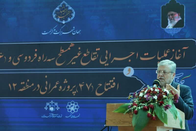 آغاز عملیات اجرایی 7 پروژه عمرانی و بهره برداری از 47 پروژه شهری مشهد/ اسطورههای ایرانی را به نسل جوان معرفی کنیم